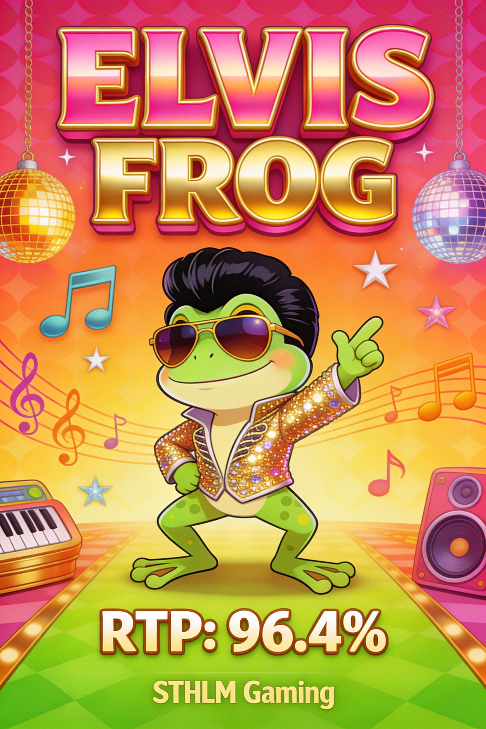 Elvis Frog Slot